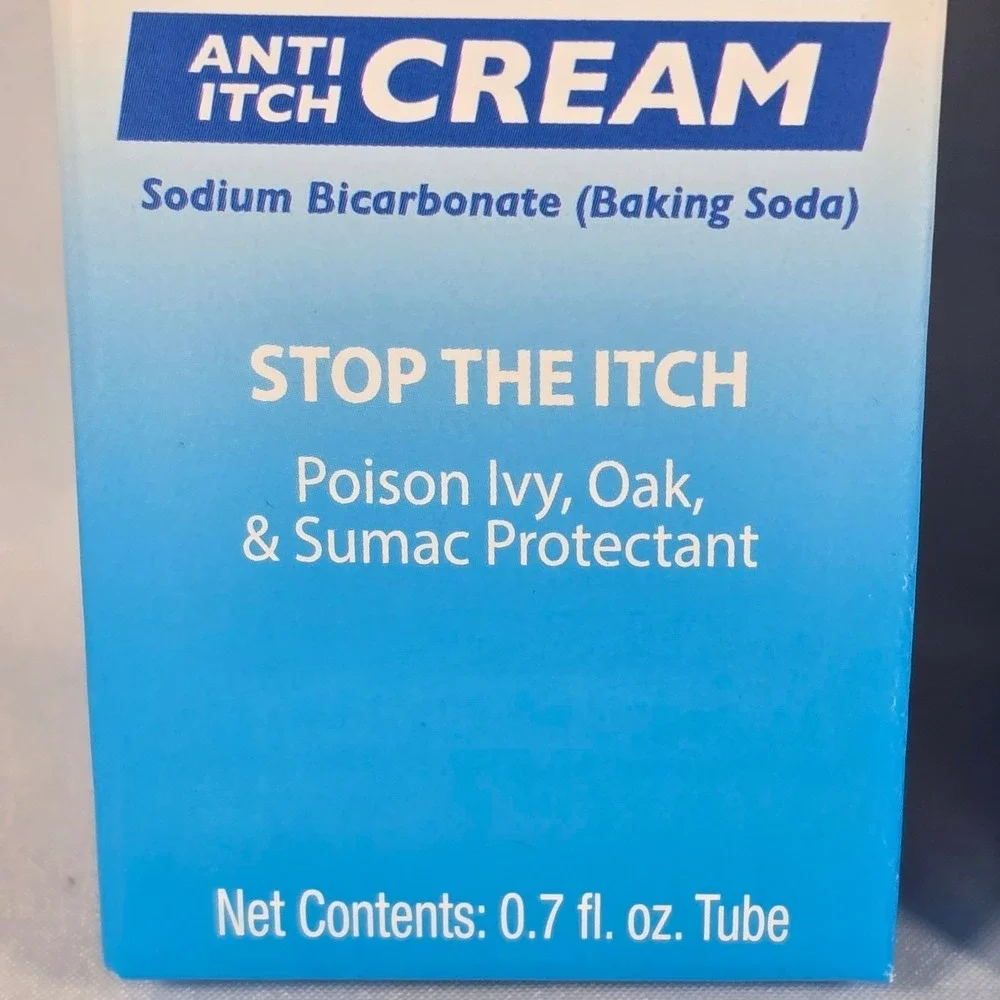 The Itch Eraser Anti-Itch Cream 0.7oz 3 Pack ivy Insect Bites camp hiking